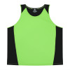 Mens Premier Sports Singlets Apple Front